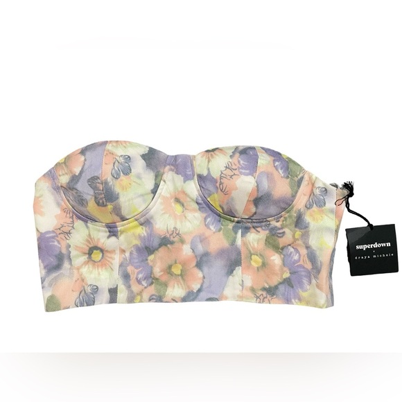 Superdown x Draya Michele Nova Bustier Top - Picture 2 of 5